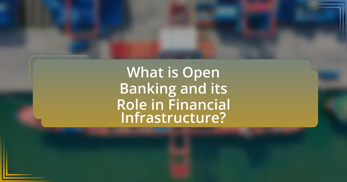 What is Open Banking and its Role in Financial Infrastructure?